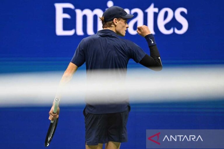 Jannik Sinner melenggang ke semifinal US Open 2025
