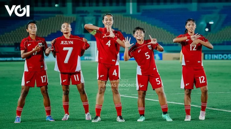 The Indonesian U-16 Women's National Team Meets Australia In The 2025 AFF Women's U-16 Cup Semifinals – VOI.ID