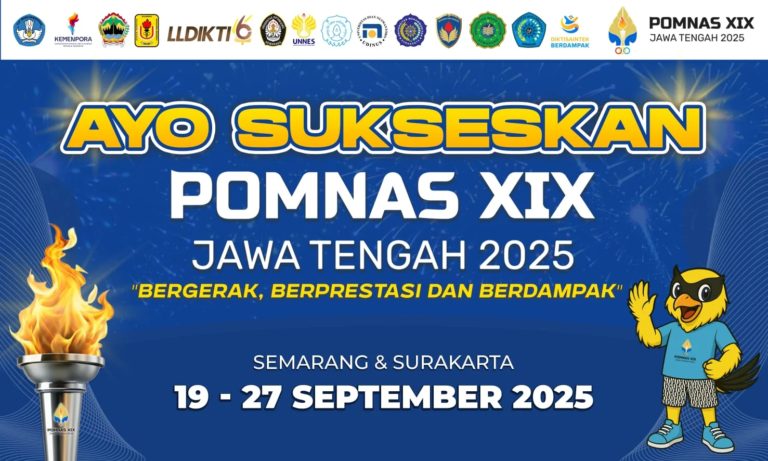 UNDIP to Lead Eight Universities Hosting the 2025 National Student Sports Week (POMNAS) in Jawa Tengah – Universitas Diponegoro