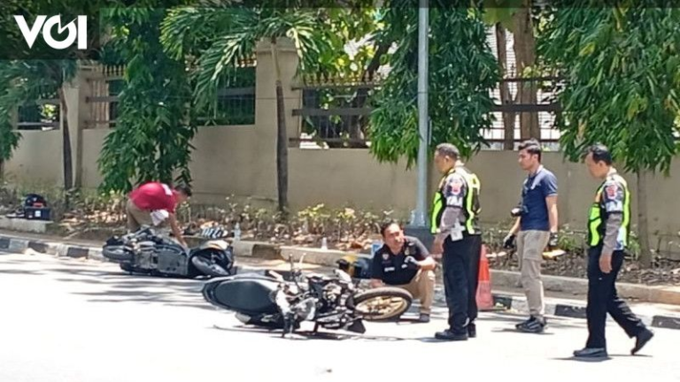 Unnes Student Deaths In The Middle Of Demo, Semarang Police-Central Java Police Hold TKP Process – VOI.ID