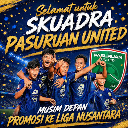 Perebutan Tiket Final Liga 4 Piala Presiden 2026 Memanas, Pasuruan United Siap Adu Taji