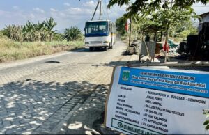 Mulus Dipaving, Rekonstruksi Jalan Bulusari–Genengan Gempol Rampung Dikerjakan